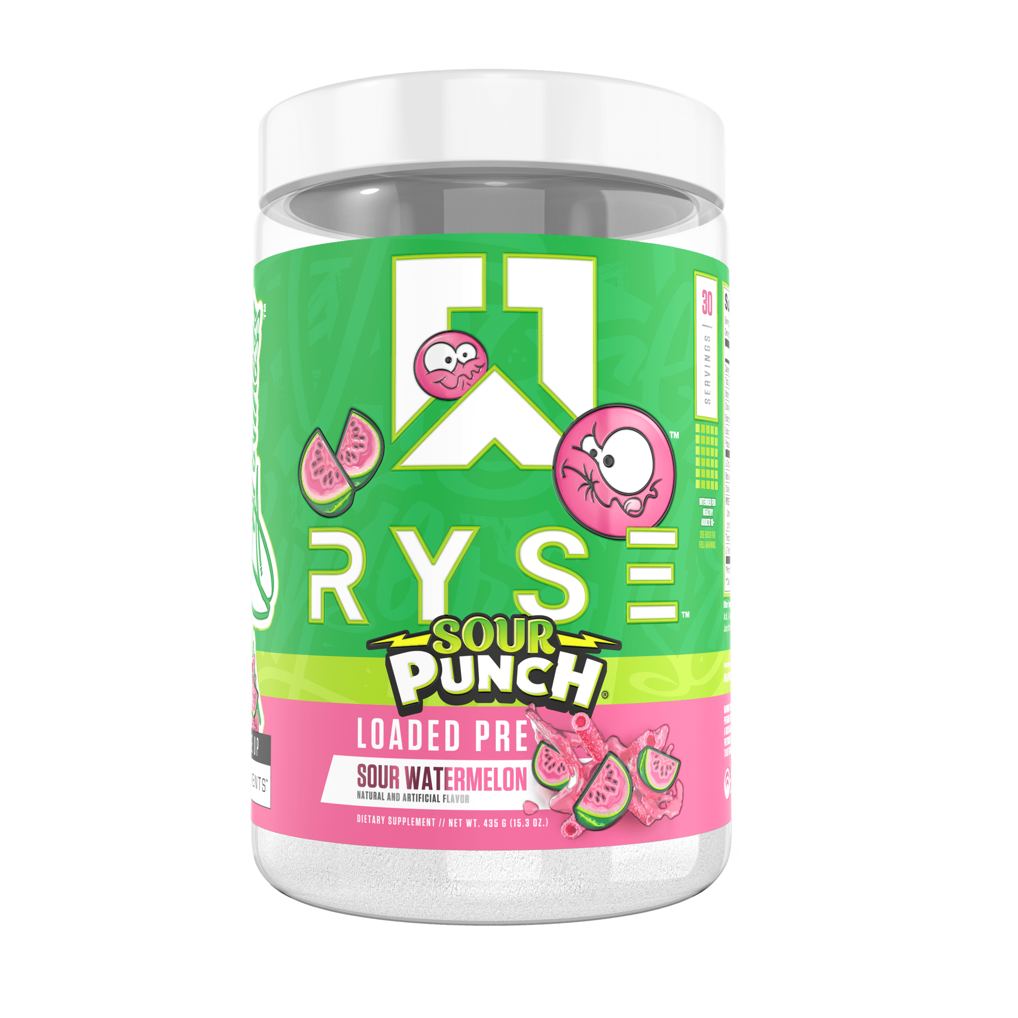 RYSE Pre-Workout - Sour Punch Watermelon